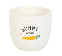 Something Different Wholesale Bunny Treats - Cuenco de cerámica para mascotas, plato de comida y agua de 1,5 L para conejos, cobayas y mascotas pequeñas