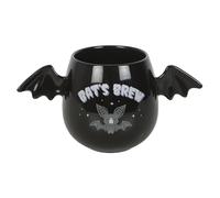 Something Different Wholesale Taza de cerámica espeluznante y bonita para entusiastas góticos, capacidad de 450 ml, lavar a mano, única para los amantes del café