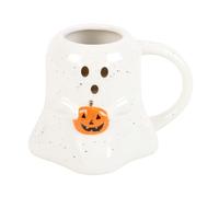 Something Different Wholesale Taza de fantasma: adorable diseño de Halloween, ideal para entusiastas de Halloween, uso versátil para bebidas calientes