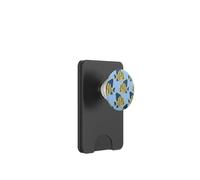 Something's Fishy Navy Blue & Yellow Fish PopSockets PopWallet para MagSafe