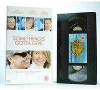 Something's Gotta Give [Reino Unido] [VHS]