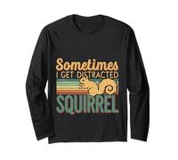 Sometimes I Get Distracted Squirrel Distracción --- Manga Larga