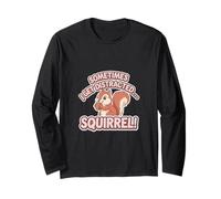 Sometimes I Get Distracted Squirrel Distracción |---- Manga Larga