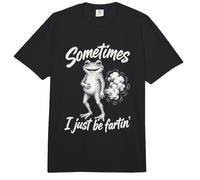 Sometimes I Just Be Fartin Funny Frog Absurdo Meme Joke Comfort Colors Adult Heavyweight T-Shirt