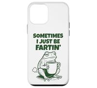 Sometimes I Just Be Fartin' Funny Frog Humor Adult Men Women Carcasa para iPhone 12 Mini