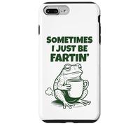Sometimes I Just Be Fartin' Funny Frog Humor Adult Men Women Carcasa para iPhone 7 Plus/8 Plus