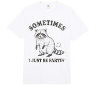 Sometimes I Just Be Fartin' Funny Raccoon Fart Hombres, Mujeres Niños Comfort Colors Adult Heavyweight T-Shirt