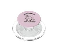 Sometimes I Just Be Fartin' Funny Raccoon Fart Hombres, Mujeres Niños PopSockets PopGrip para MagSafe
