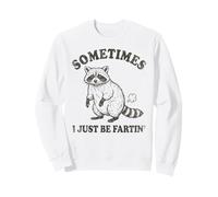 Sometimes I Just Be Fartin' Funny Raccoon Fart Hombres, Mujeres Niños Sudadera
