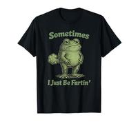 Sometimes I Just Be Fartin' Retro Divertido Rana Pedos Camiseta