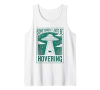 Sometimes I Just Be Floping Funny Cow Get Beamed Retro Camiseta sin Mangas