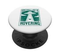 Sometimes I Just Be Floping Funny Cow Get Beamed Retro PopSockets PopGrip Adhesivo