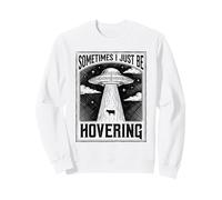 Sometimes I Just Be Floping Funny Cow Get Beamed Retro Sudadera