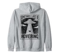 Sometimes I Just Be Floping Funny Cow Get Beamed Retro Sudadera con Capucha