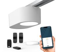 Somfy 1246483 - Serenia 700 io Connect - Motorización para puerta de garaje, motor puerta de garaje para puertas máx. 2,35 m H y 3 m L, fabricado en Francia, compatible con TaHoma