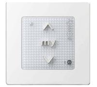 Somfy 1811066, Smoove Io, Mando A Distancia De Pared, Sin Cableado Incluye Pila, Para Control De Persianas Somfy Io