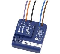 Somfy 1822649 - Micro receptor de iluminación IZYMO ON/ OFF , Tecnología io homecontrol , Conecta tu iluminación para control móvil , Compatible con TaHoma