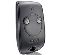 Somfy 1841026C - Mando a distancia Keytis RTS de 2 canales | Para controlar 2 motores de portones y puertas de garaje RTS