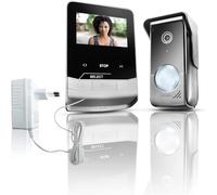 Somfy 1870535 - Videoportero V100+, Videoportero 2 Hilos, con Pantalla a Color y Control RTS para persianas Somfy, Placa de Calle compacta con visión Nocturna