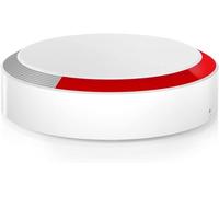 Somfy 2401491 - Sirena exterior Somfy protect , alarma para casa , 112dB sin cables y con luz LED , Fácil deinstalar
