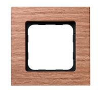 Somfy 9015026 - Marco para mando de pared Bambú oscuro, Compatible con Smoove io -RTS, Acabado con tramado en Bambú oscuro, Fácil de instalar