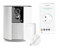 Somfy 2401493 - Somfy One + , Alarma Para Casa , Sistema Todo En Uno , Sirena Integrada De 90Db, Detector De Movimiento Y Cámara Con Visión Nocturna 1080, Color Blanco