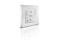 Somfy Smoove Origin 4 RTS - Transmisor de pared de 4 canales con marco blanco (1800295)