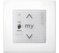 Somfy Smoove Uno A/M io Pure 1811404 - Transmisor de pared sin marco