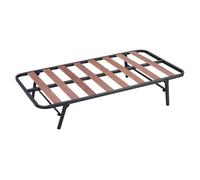 Somier de arrastre inferior de cama canguro 90x180 cm, tubo 30x30 mm+ patas plegables con ruedas. elevable 180 cm