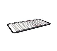 Somier multiláminas con reguladores lumbares, firmeza adaptable, tubo 40x30 mm y laminas de haya natural con o sin patas, en varias medidas