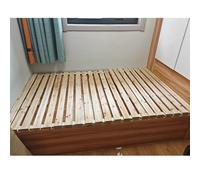 Somier plegable de madera para cama individual, doble, king, colchón de soporte, 60-180 cm de ancho, 135 x 190 cm