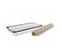 Somier reforzado de láminas anchas desmontable fabricado con estructura metálica