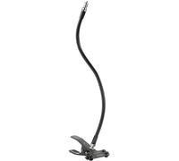 Somikon trípode de cámara con Cuello de Cisne y Pinza de sujeción, 45 cm, Negro
