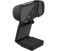 Somikon Webcam USB 4K con Cubierta para Lente, micrófono Integrado y autoenfoque