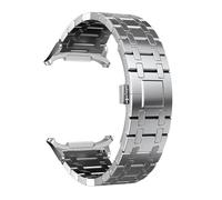 SOMKB For Samsung Watch 7 Ultra 47mm Watchband Link Bracelet For Galaxy Ultra 7 47MM No Gaps Metal Strap Watchbands(S)