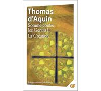 Somme contre les Gentils: 2 La Création