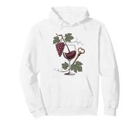 Sommelier De Vinos Maridaje Comida Y Vino Restaurante Sudadera con Capucha