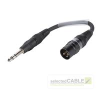 Sommer Cable 6,3Mm Conector Jack Macho A XLR 3 Polos Adaptador SGFDU0015-SW