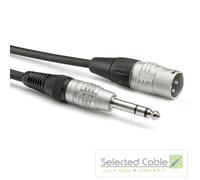 SOMMER CABLE 9m Adaptador 6,3mm Toma de Enchufe En XLR Men 3pol HBP-XM6S-0900