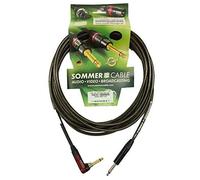 Sommer Cable - Cable de guitarra Spirit XXL equipado con Jack Mono NP2X-BAG/Jack Mono NPR2X-AU-SILENT Neutrik (3 m), Made in Germany by Sommer Cable