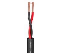 Sommer Cable Meridian SP 225 - Cable para altavoces (2 x 2,5 mm², cobre OFC, 10 m), color negro