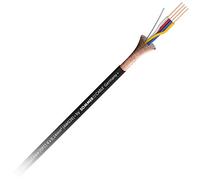 Sommer Cable SC-CICADA 4 - Cable de conexión para micrófono (blindado OFC, 4 unidades, 0,14 mm², 1 m, 1 m)