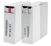 Sommer Cable Tubo termorretráctil rojo, 6,4 mm de diámetro, 5 m, tasa de contracción 2:1, BT-64/RT