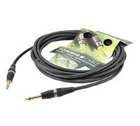 Sommer RKGV-0600 - Cable para instrumentos (6 m), color negro
