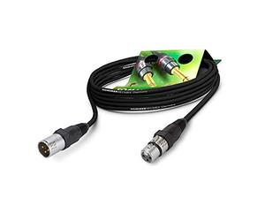 SommerCable GA1B-0750-SW-SW XLR - Cable de conexión (1 Conector XLR Hembra de 3 Pines, 1 Conector XLR de 3 Pines) 7,5
