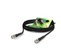 SommerCable RG-Classic 50 Ohm RG58/Cu Low Loss, BNC/BNC Hicon, Negro (10 m)