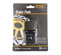 SOMMET 1 Par Pastillas de Freno Delanteras para Suzuki TS 125 X (1986-1990)