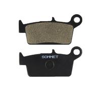 SOMMET 1 Par Pastillas de Freno Traseras para Honda XR 400 R 1996-2005/XR 400 M Supermotard 2006-2008