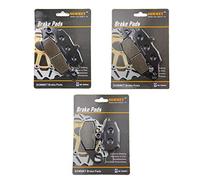 SOMMET Pastillas de Freno Delanteras + Traseras para ER 650 ER6N EX 650 ER6F Ninja (06-16) Z750 Z750S ZR 750 (04-07) KLE 650 (07-14) GPZ 1100 (95-98) LT229-231-192