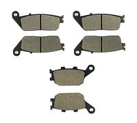 SOMMET Pastillas de Freno Delanteras + Traseras para Honda CBF 600 N 2008-2009